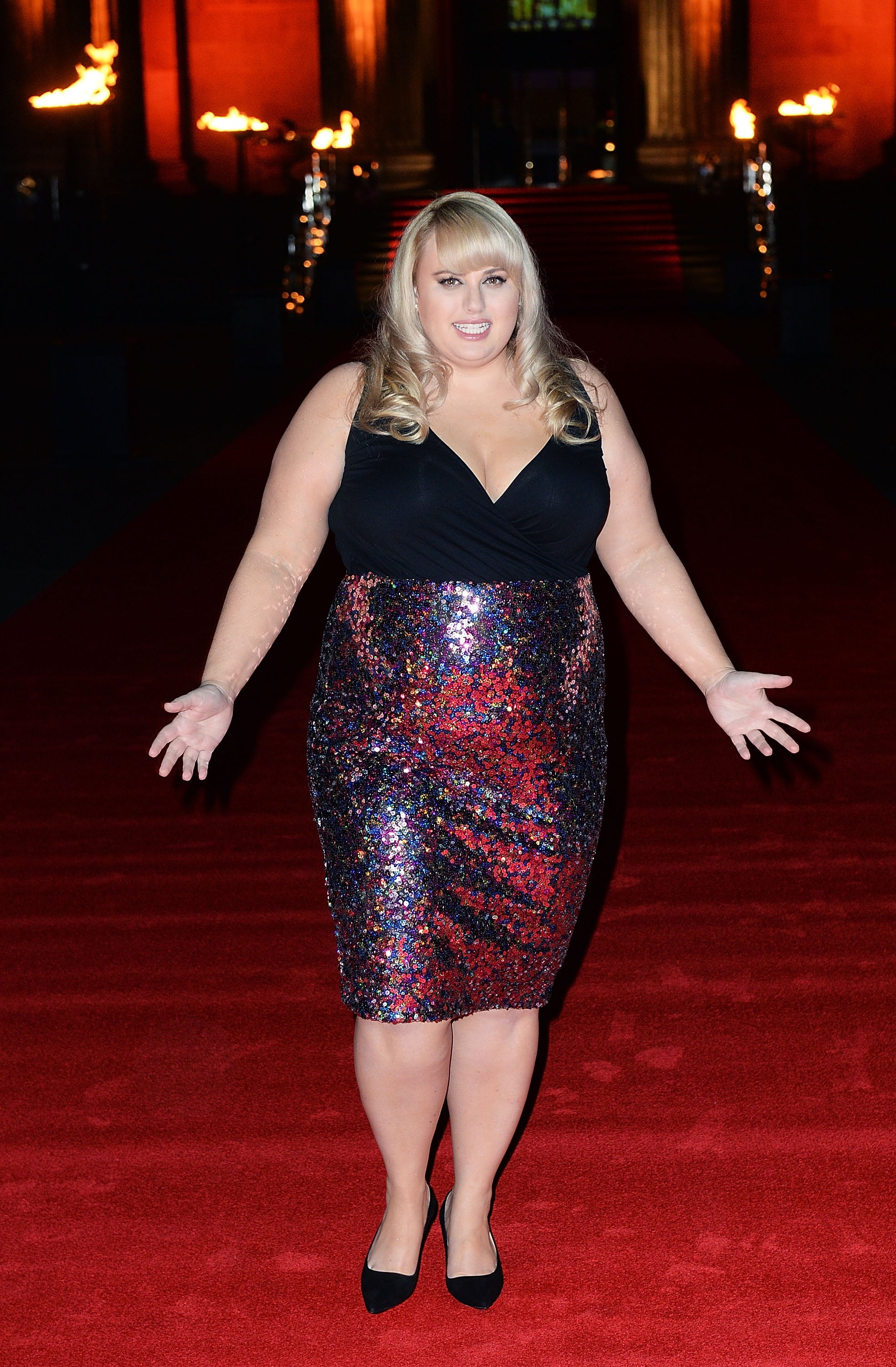 Let S Hope There Are Some Sequined Pieces Rebel Wilson Is