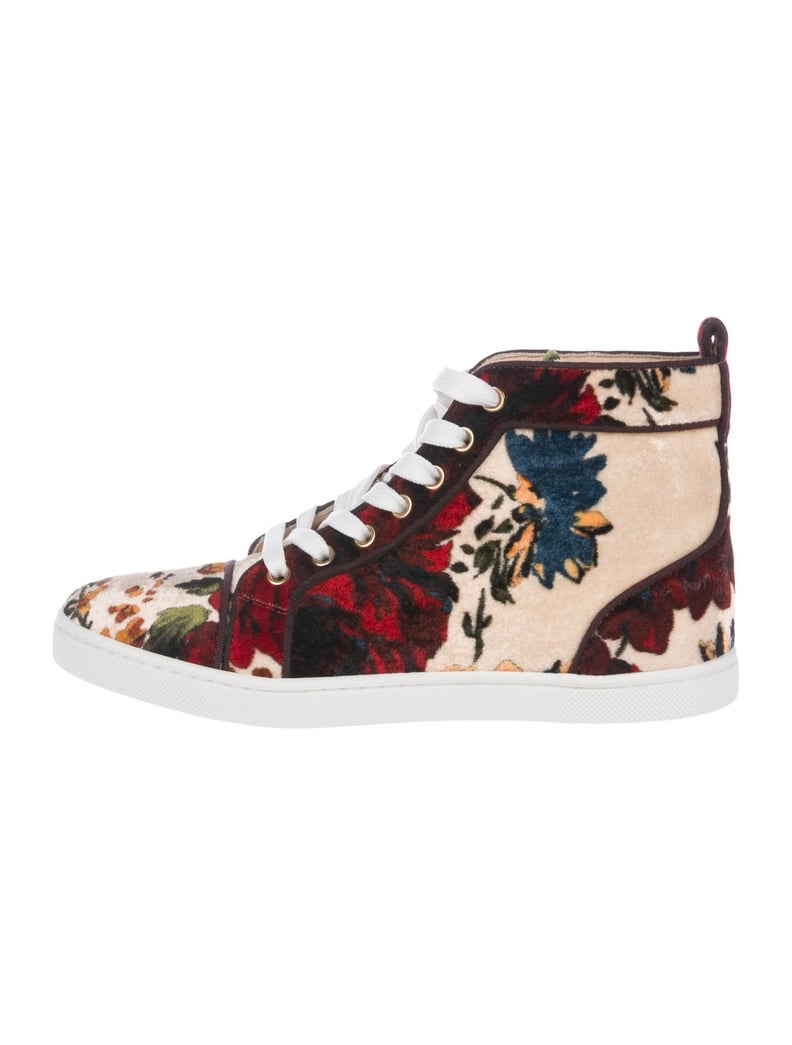 Christian Louboutin Orlato Velvet Sneakers