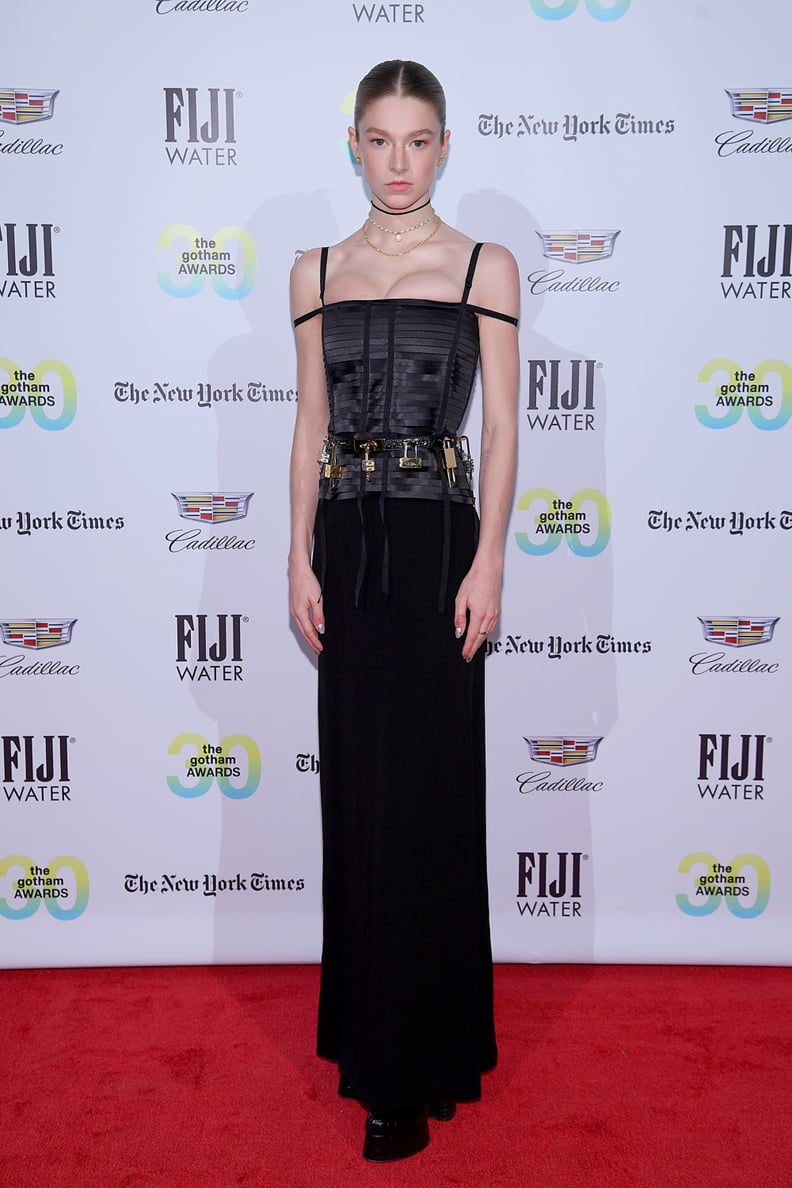 Breathtaking Hunter Schafer Brings Balenciaga’s Bra Bustier Dress To ‘euphoria’ Picture Collection