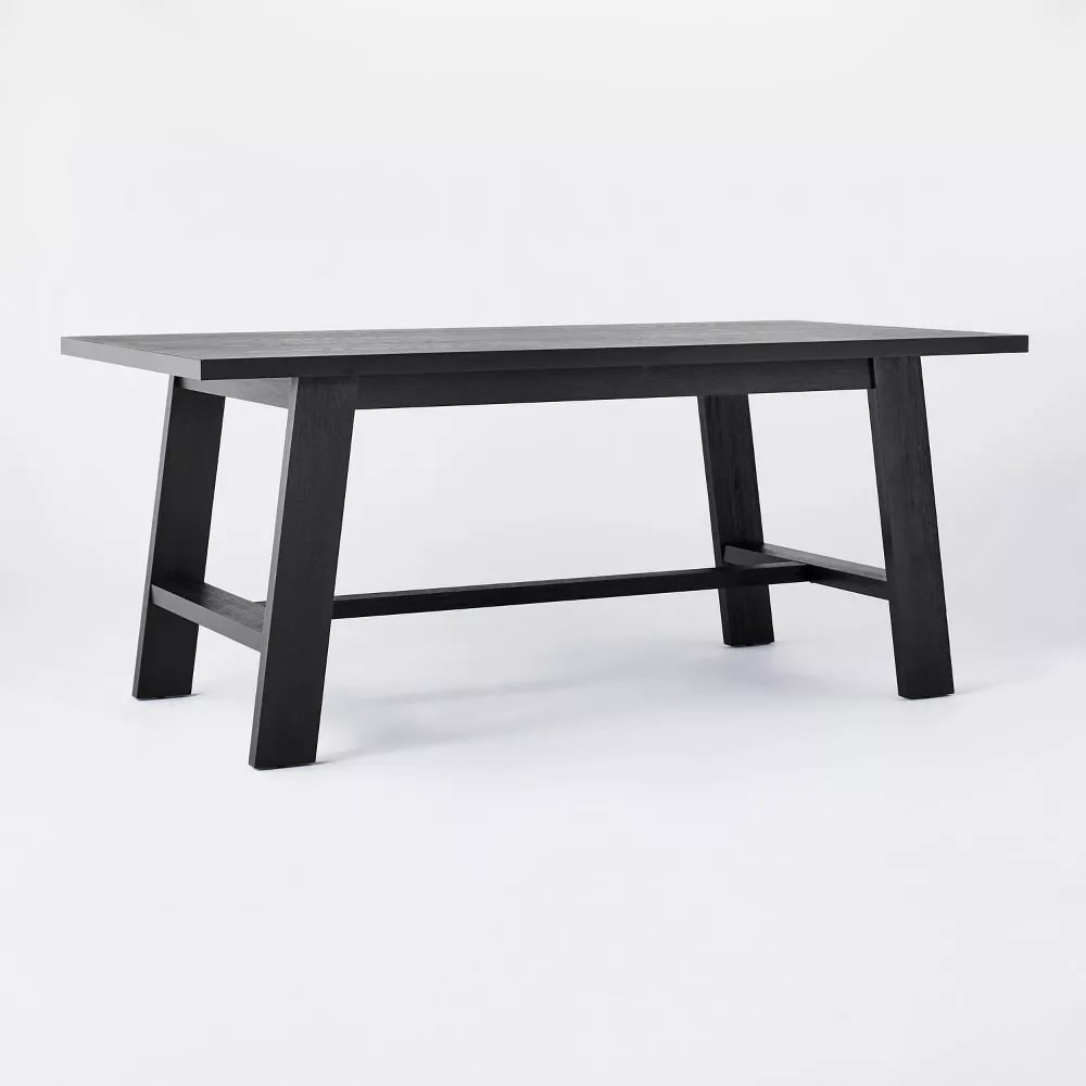 最佳餐桌:门槛设计工作室McGee椴树矩形木餐桌
