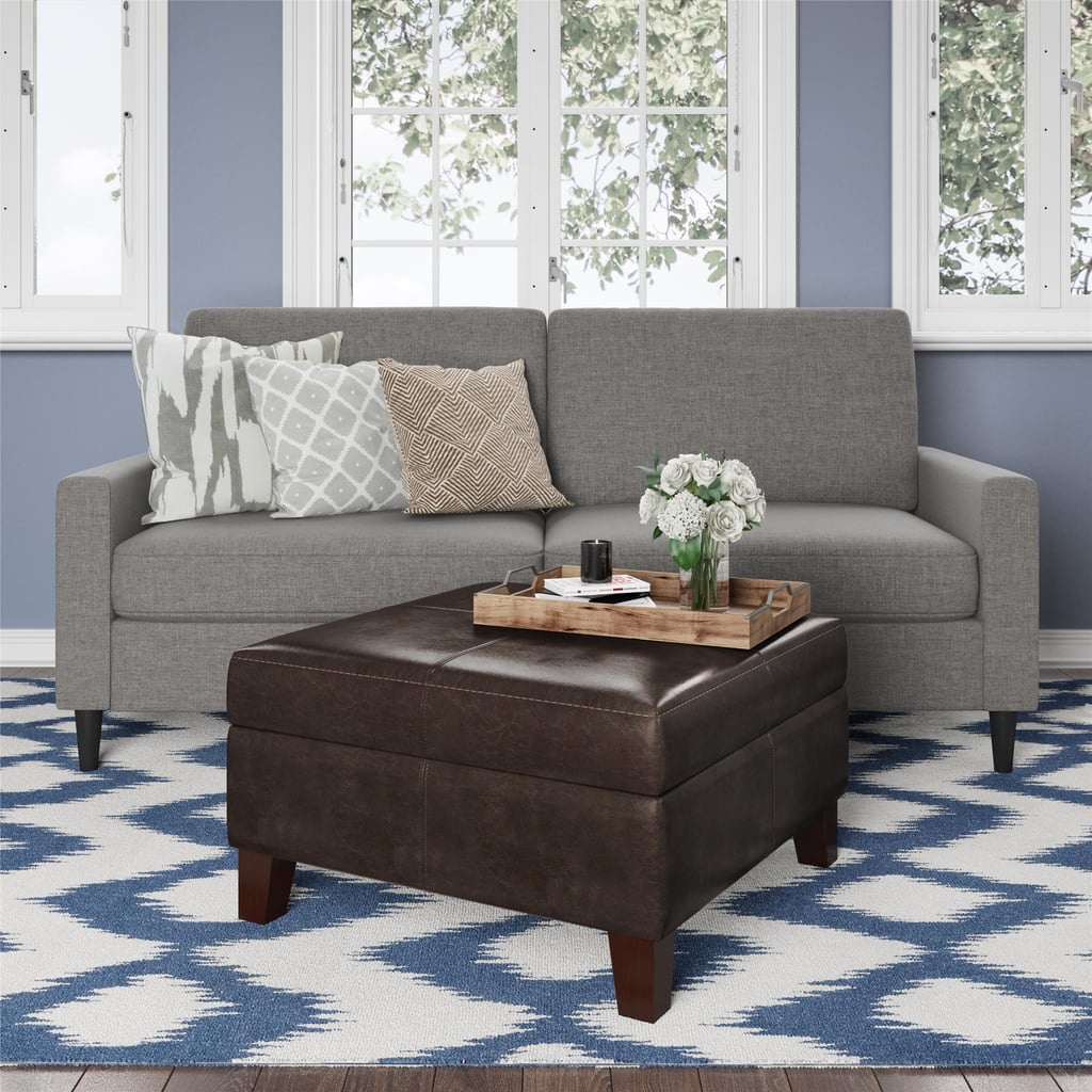 Dorel Living Square Storage Ottoman