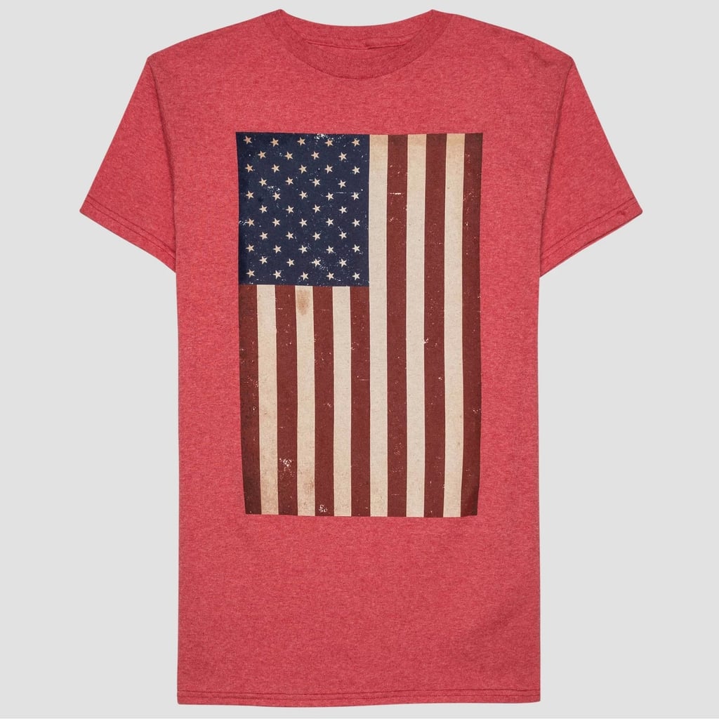 Men's Americana Flag Short Sleeve Graphic T-Shirt
