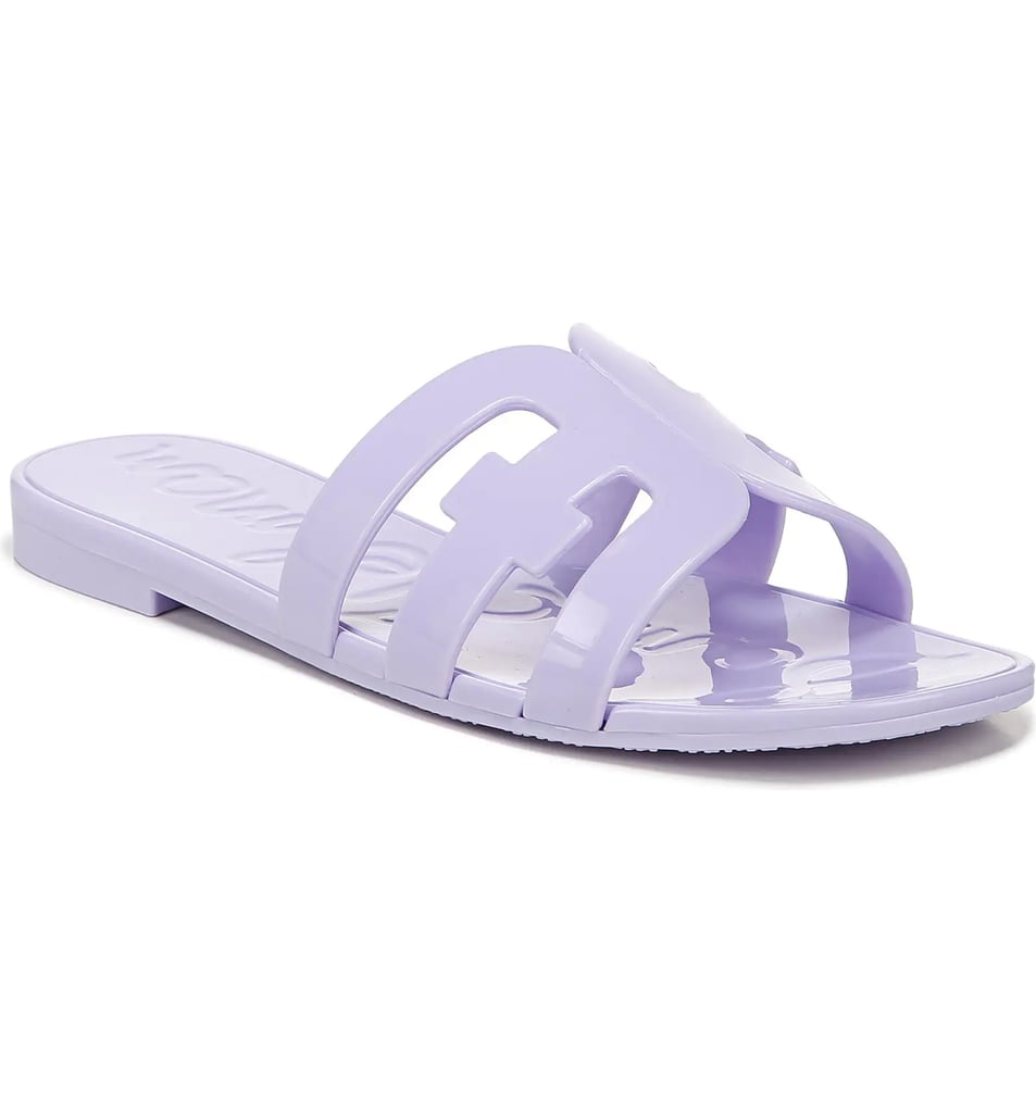 Flat Sandals: Sam Edelman Bay Jelly Slide Sandal