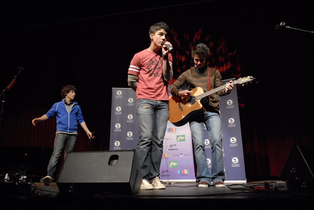 The First Song the Jonas Brothers Wrote Together Was "Please Be Mine"