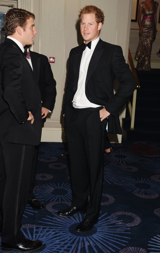 September 2013: Prince Harry at the Boodles Boxing Ball in London