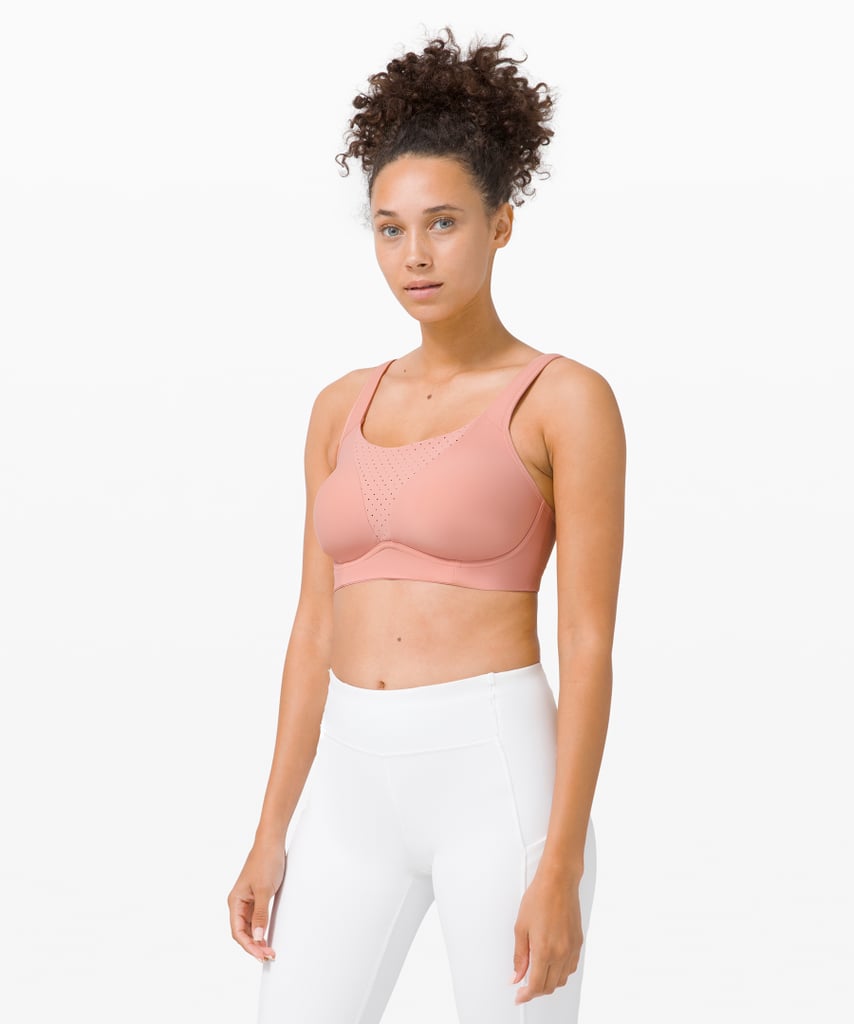 Lululemon Run Times Bra *High Support, B–E Cups - Blue Cast - lulu fanatics