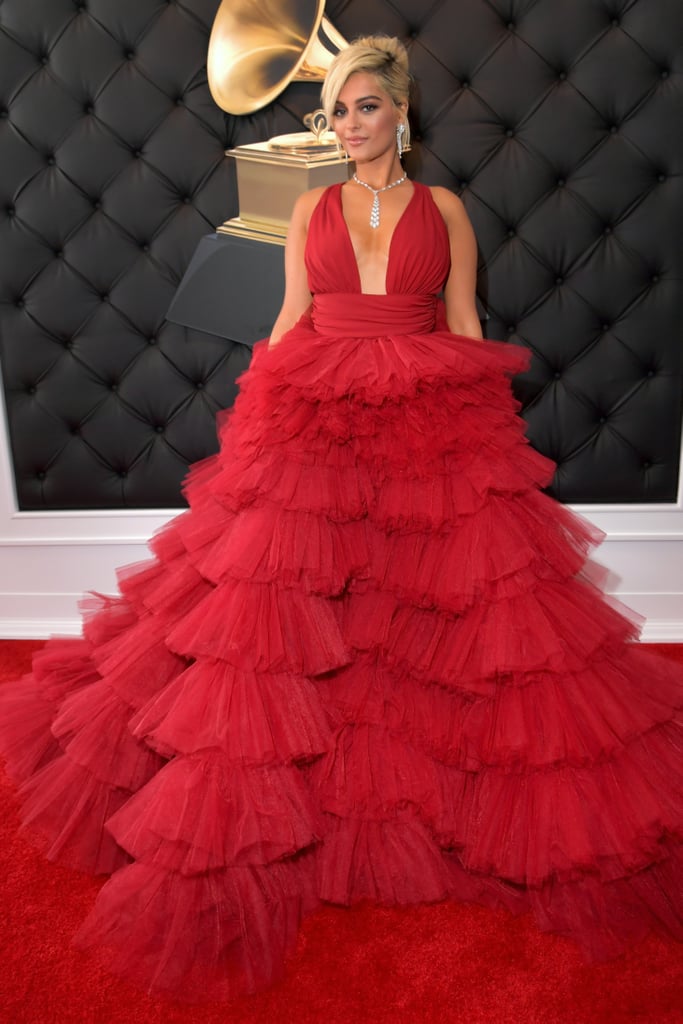 Bebe Rexha at the 2019 Grammy Awards