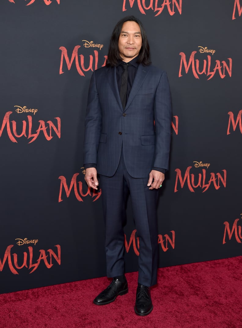 Jason Scott Lee at the World Premiere of Mulan in LA