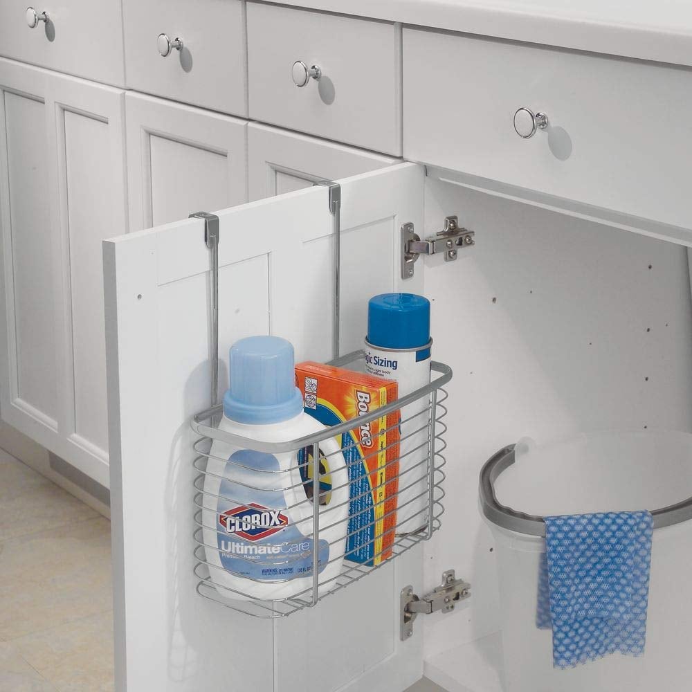 Over-the-Cabinet Laundry Room Basket