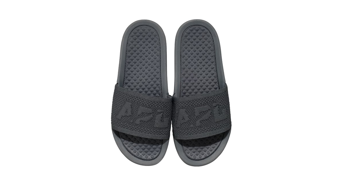 women's big logo techloom slide