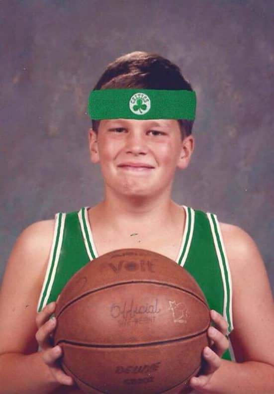 tom brady as a kid