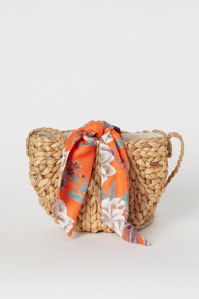 H&M Straw Shoulder Bag Best New H&M Clothes June 2019 POPSUGAR