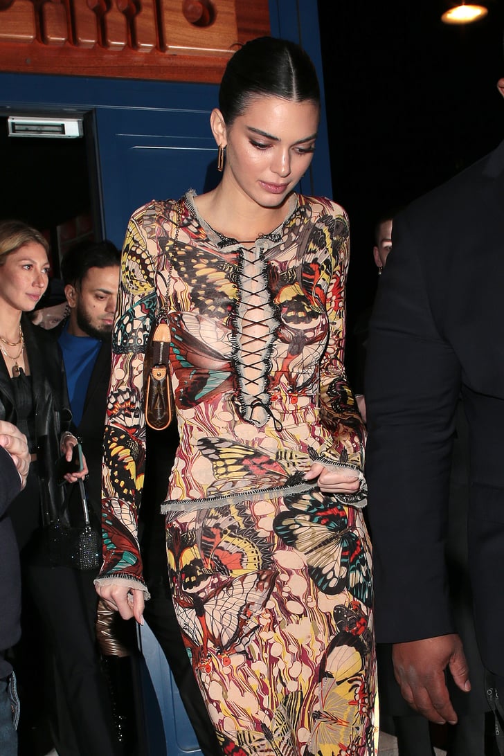 Kendall Jenner After the Burberry Show | Kendall Jenner's Butterfly ...