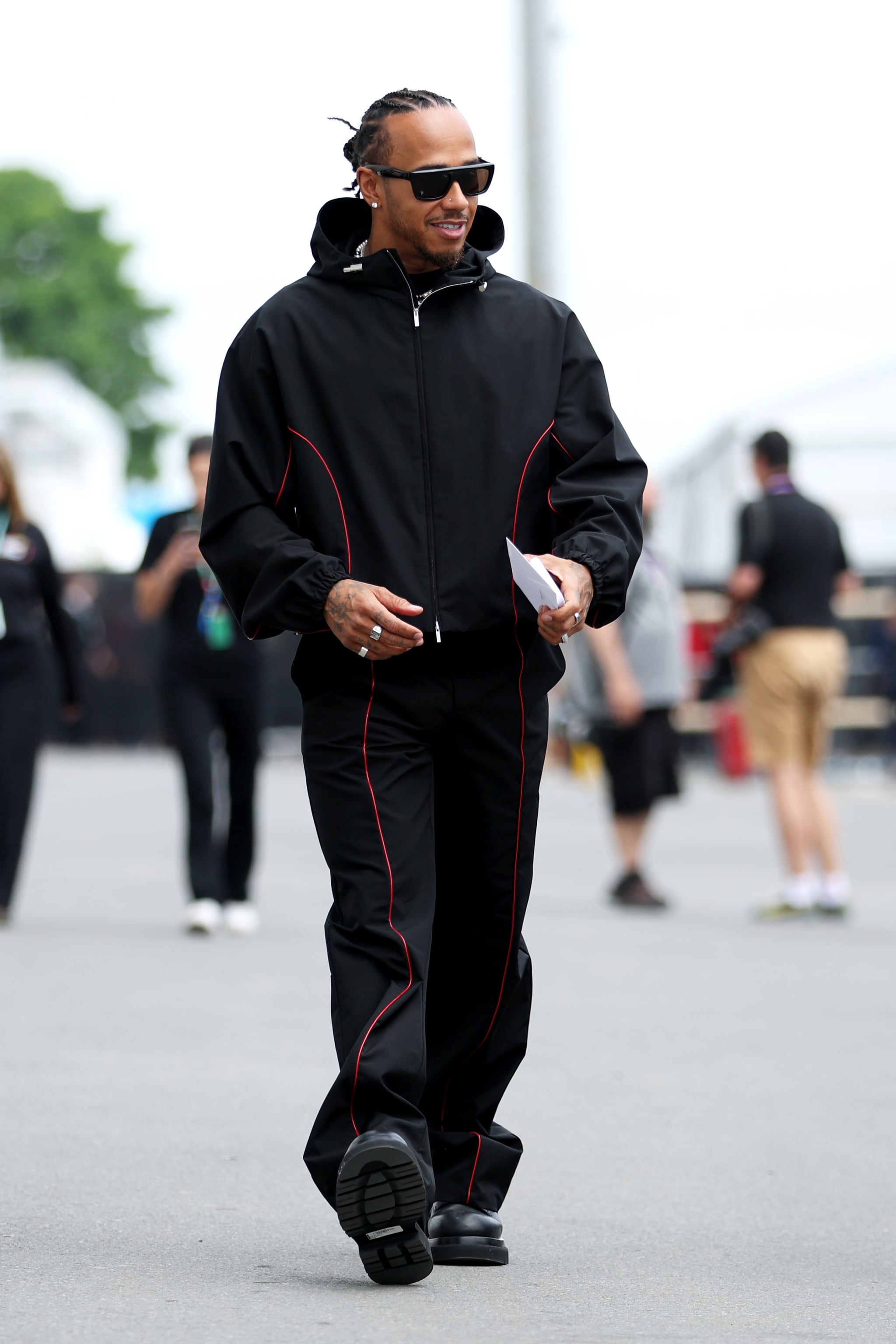 Lewis hamilton sales track pants
