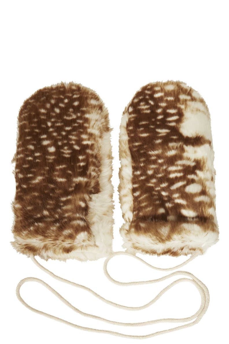 Topshop Fur Mittens