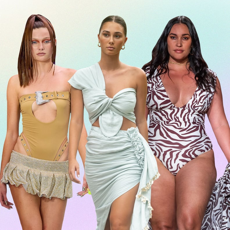 Miami Swim Week's Biggest Trends Included Shades Of Blue & Romantic Details