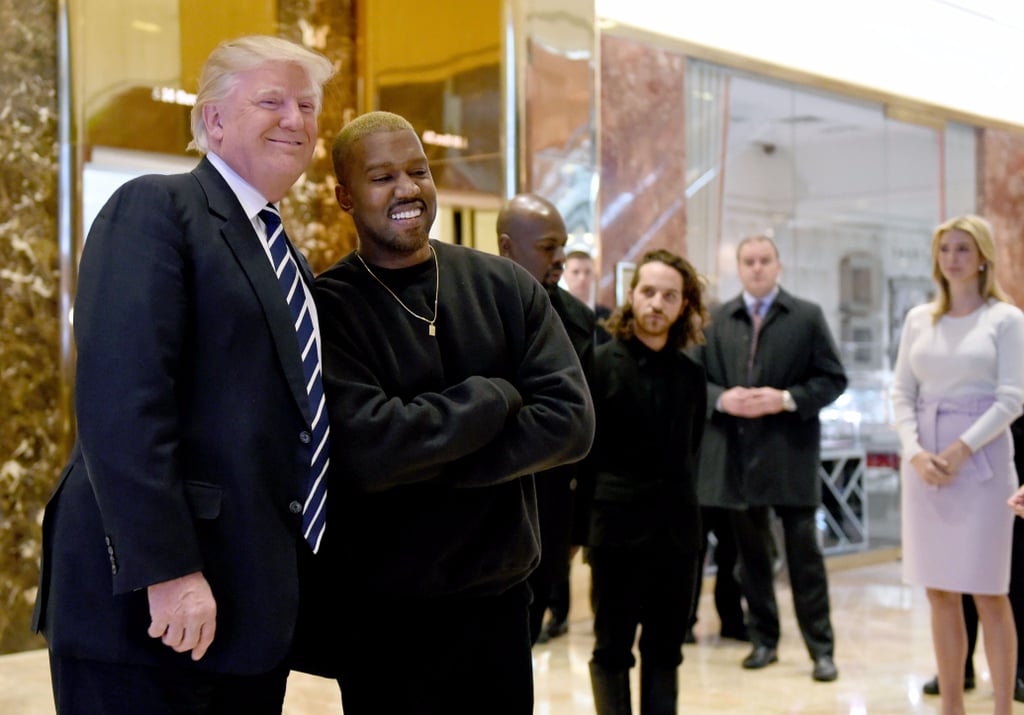 Kanye West Meeting With Donald Trump Pictures December 2016