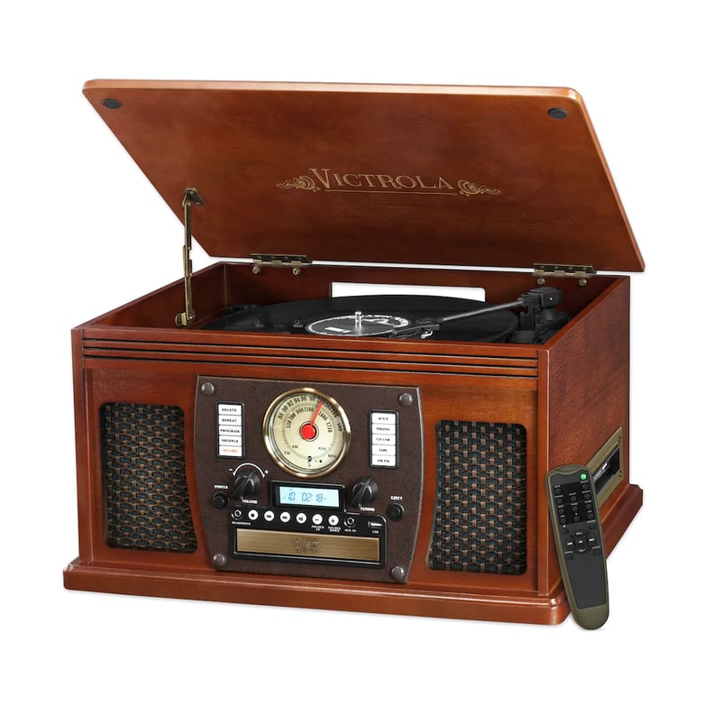 Victrola 8-in-1 Bluetooth Player With USB Recording