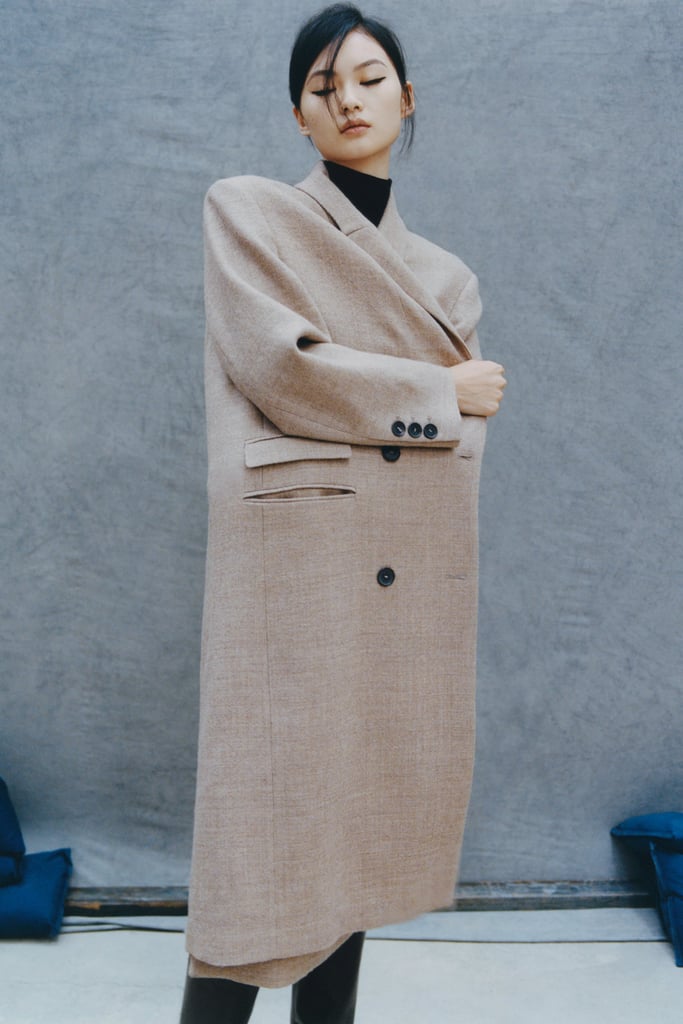 Zara Wool Menswear Coat