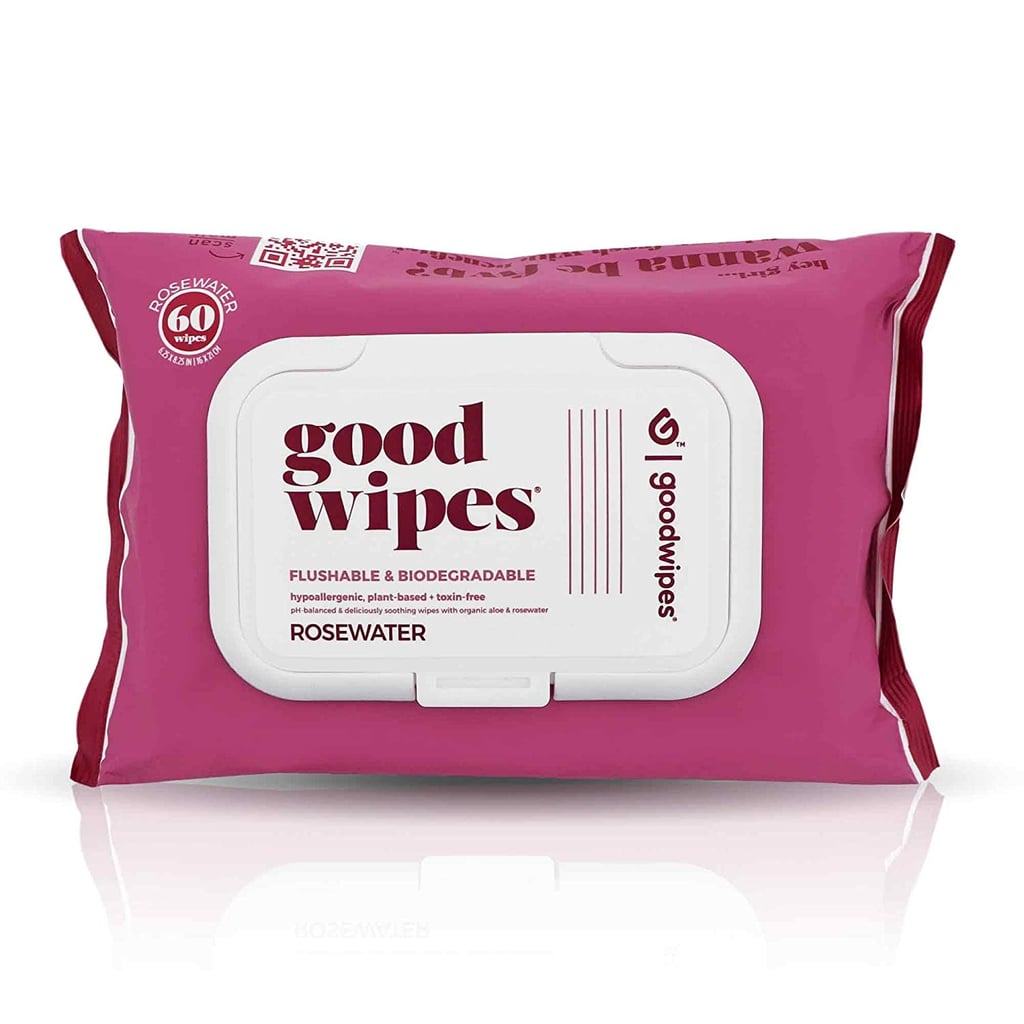 Goodwipes Flushable & Plant-Based Wipes With Botanicals