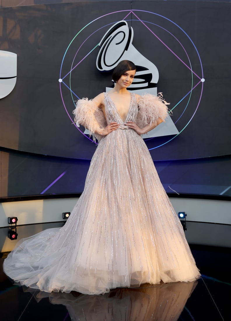 Sofia Carson at the 2021 Latin Grammys