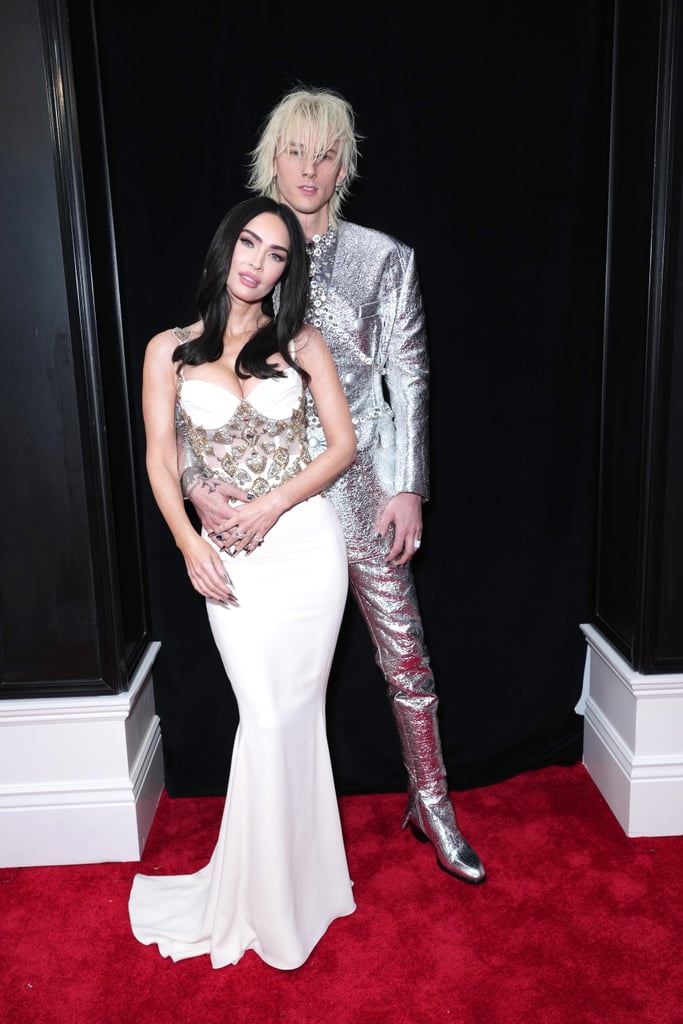 Megan Fox and Machine Gun Kelly at the 2023 Grammys