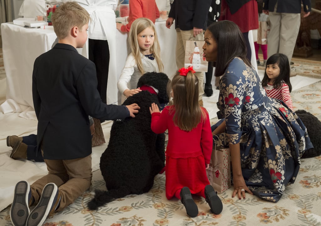 Michelle Obama and Military Families at the White House 2016