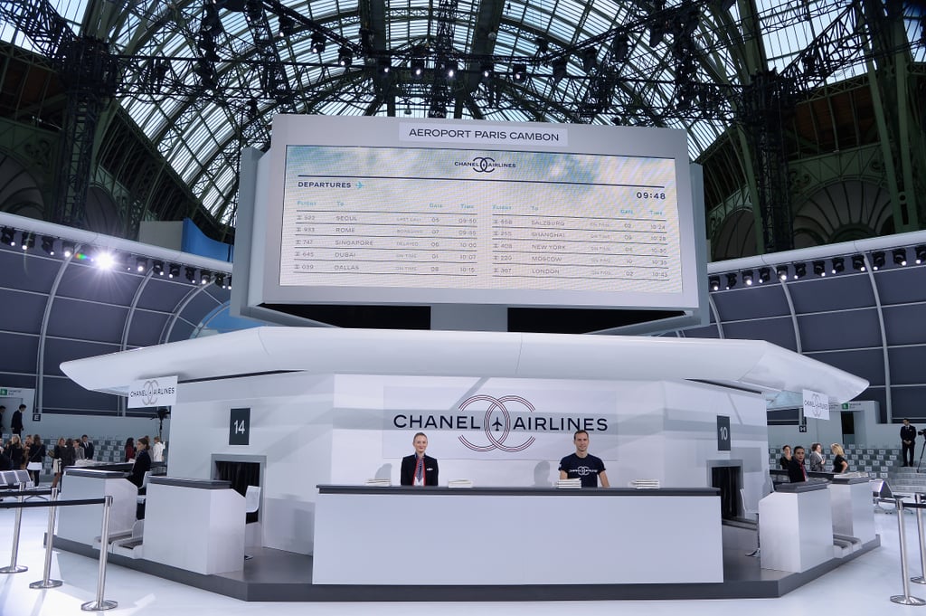 Chanel Airlines Show Spring 2016