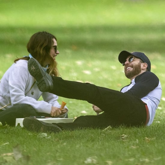 See Photos From Chris Evans and Lily James's Ice Cream Date