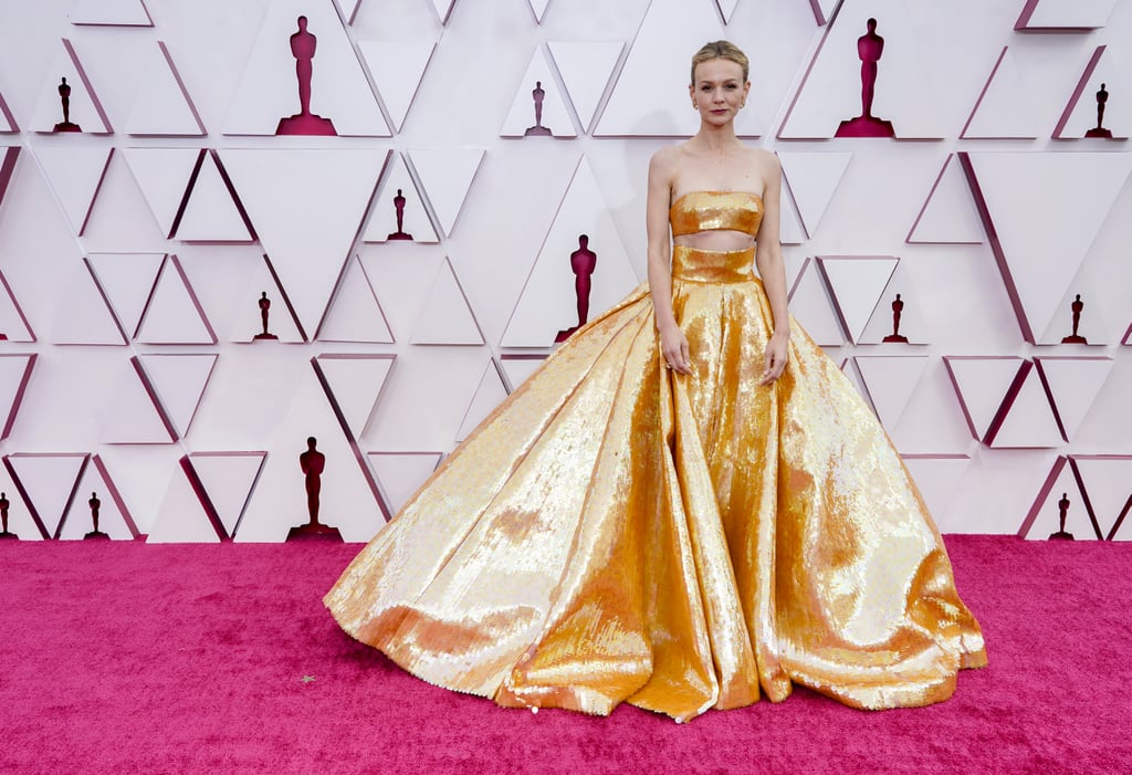 Exposed-Midriff Fashion Trend on the 2021 Oscars Red Carpet