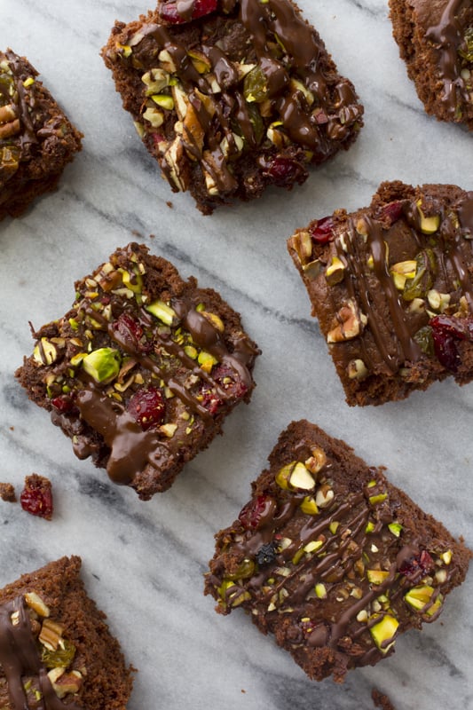 Mama-Approved Trail Mix Brownies