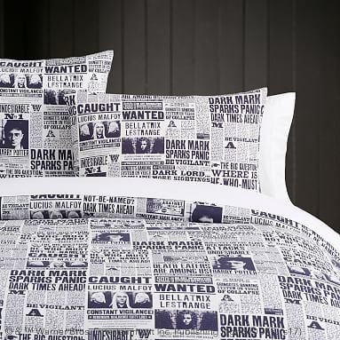 Daily Prophet Duvet Cover and Sham