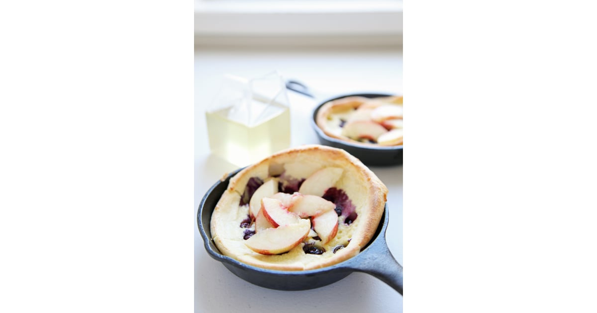 BlueberryNectarine Dutch Babies Berry Recipes POPSUGAR Food Photo 8