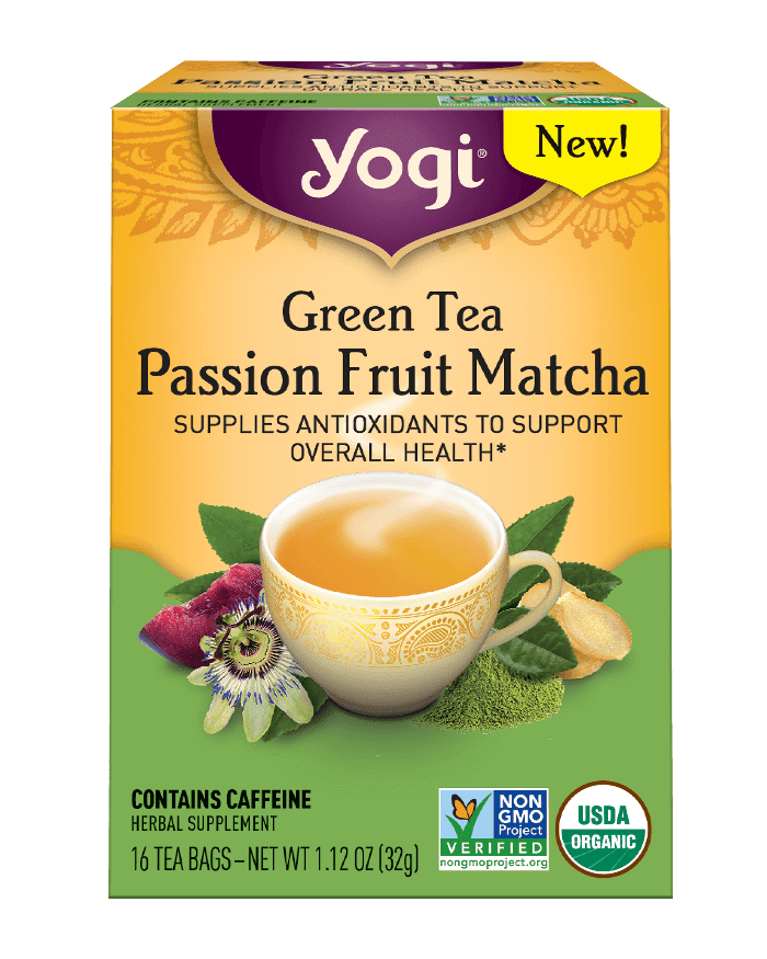 Yogi Green Tea Passion Fruit Matcha Tea