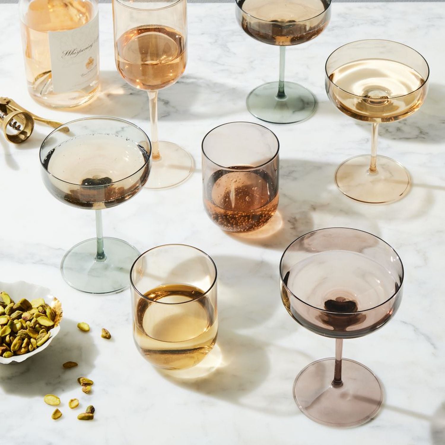 The Prettiest Colored Drinking Glasses Your Kitchen Needs (on !)
