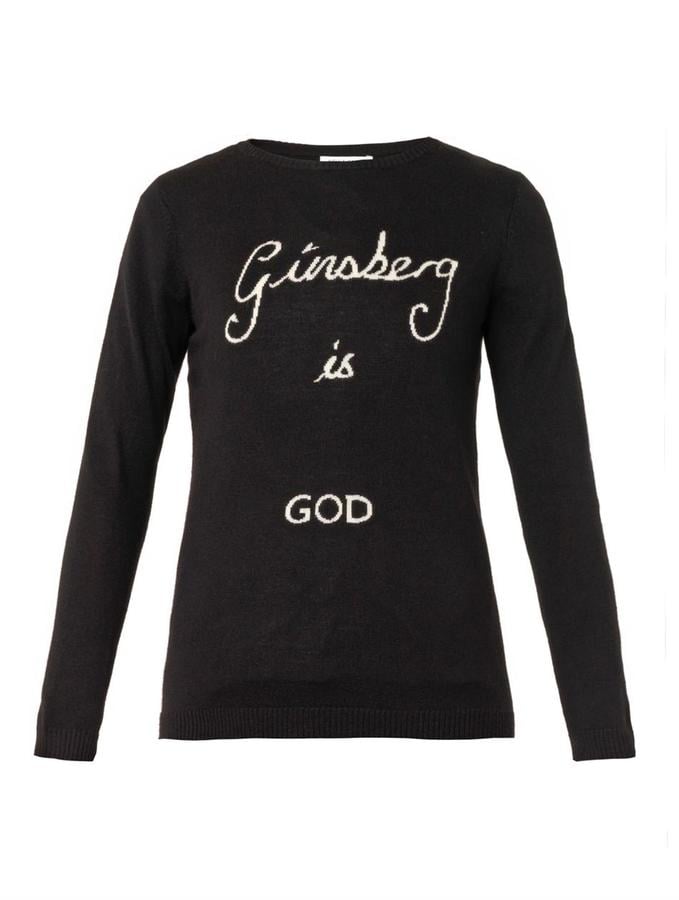 Bella Freud "Ginsberg Is God" Sweater
