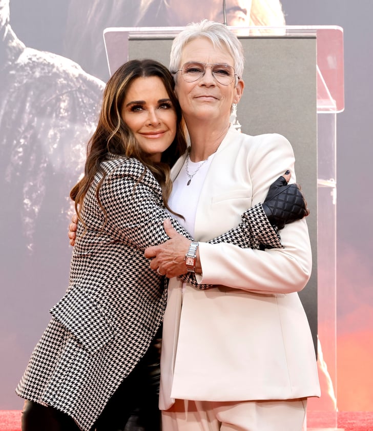 Kyle Richards and Jamie Lee Curtis Jamie Lee Curtis's Family at Her