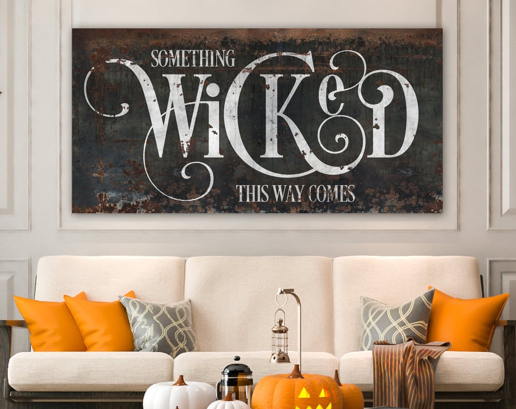 Industrial Gothic Halloween Decor