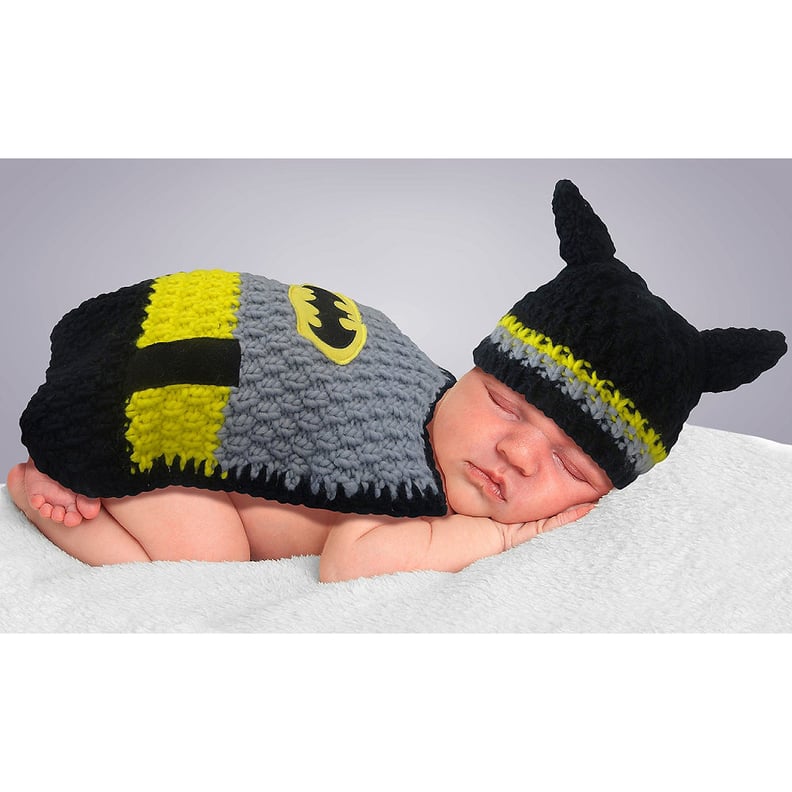Baby Crochet Diaper Cover Batman Costume