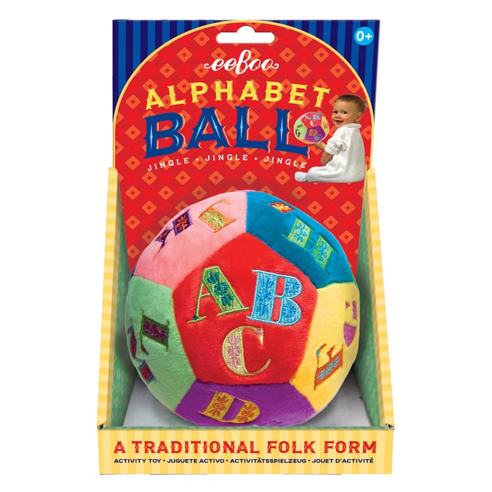 Eeboo Infant Alphabet Ball