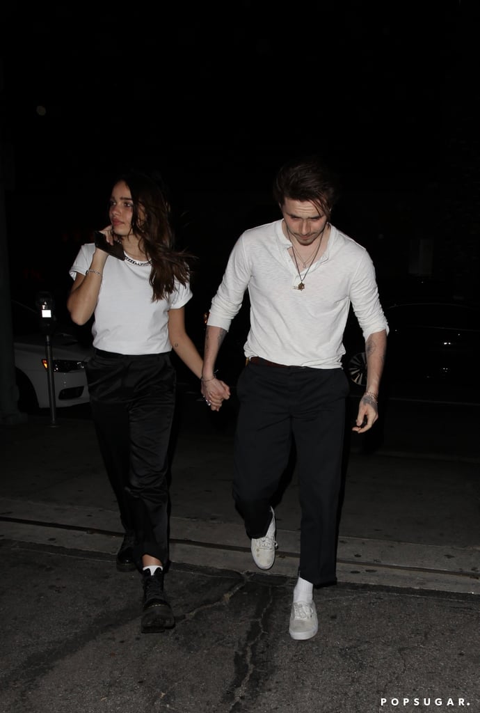 Brooklyn Beckham and Hana Cross in Matching Outfits