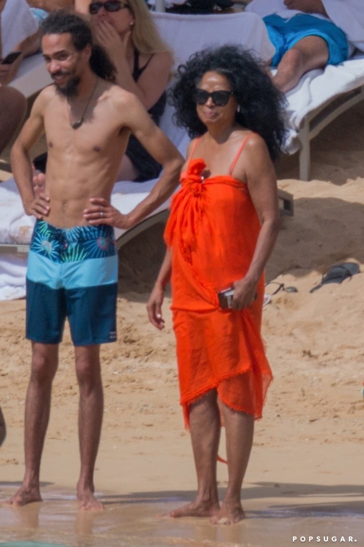 Diana Ross on the Beach in Hawaii Pictures January 2018 | POPSUGAR Celebrity Photo 4