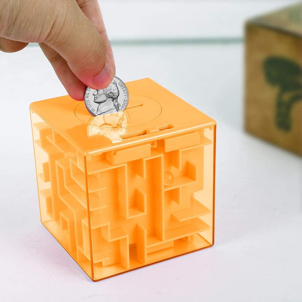 给10岁孩子的实用礼物:ThinkMax金钱迷宫拼图盒