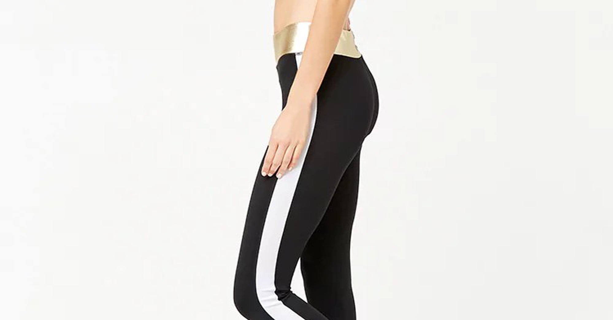 ATHENA ACTIVE Ankle length legging with fold over panel