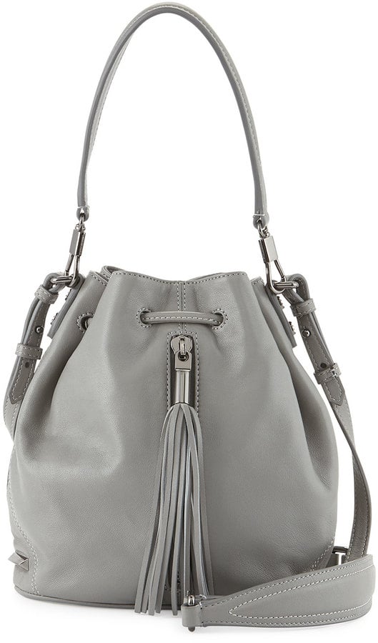 Elizabeth and James Cynnie Mini Tassel Bucket Bag