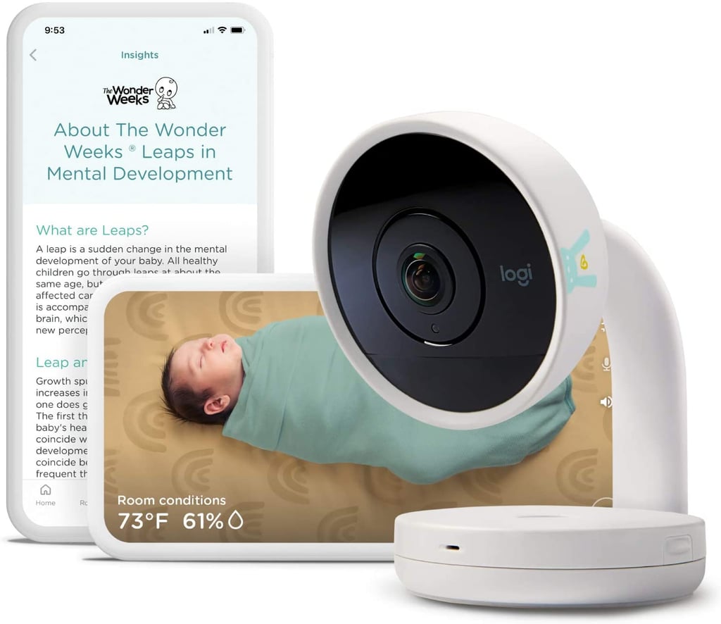 Lumi by Pampers Smart Baby Monitor: Camera with HD Video & Audio