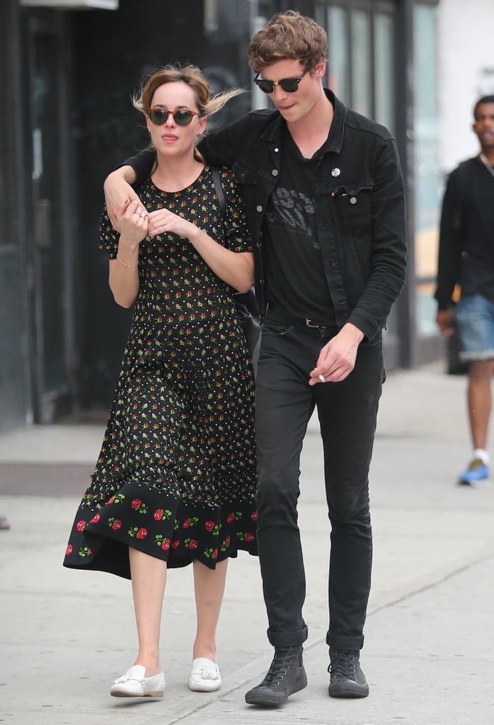 Dakota Johnson and Boyfriend Matthew Hitt in NYC