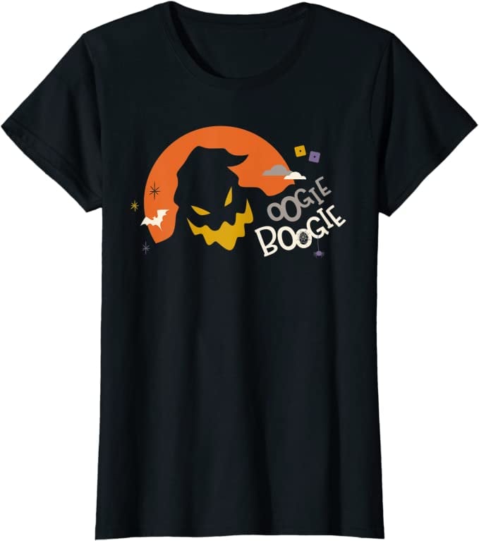 A Spooky Vibe: Disney Halloween Nightmare Before Christmas Oogie Boogie T-Shirt