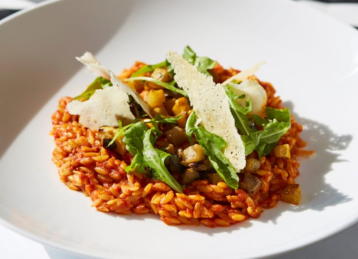 Risoni With Mediterranean Vegetables, Parmesan Crisp, Rocket | POPSUGAR ...