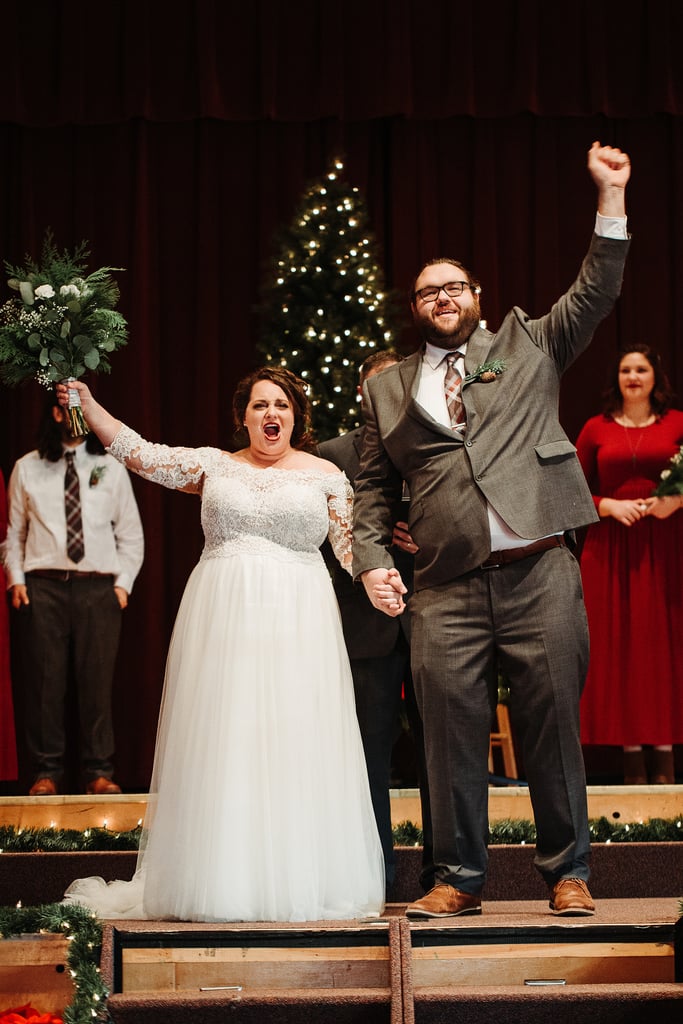 Quirky Christmas Wedding